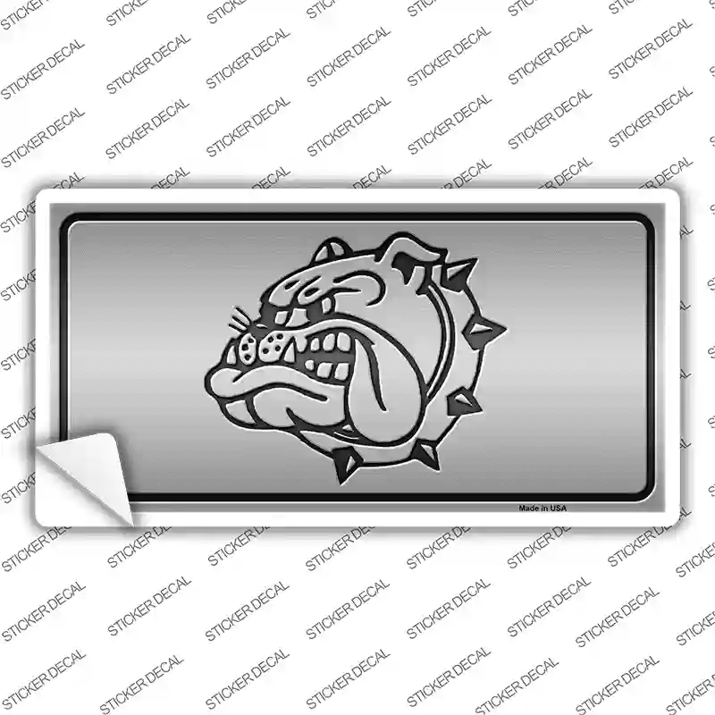Bulldog Novelty Sticker Decal
