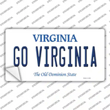 Go Virginia VA Novelty Sticker Decal