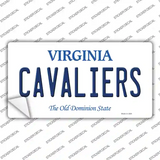 Cavaliers VA Novelty Sticker Decal