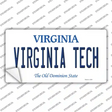 Virginia Tech VA Novelty Sticker Decal