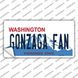 Gonzaga Fan WA Novelty Sticker Decal