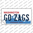Go Zags Novelty Sticker Decal