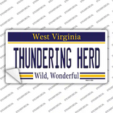 Thundering Herd Novelty Sticker Decal
