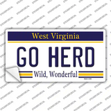 Go Herd Novelty Sticker Decal