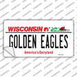 Golden Eagles Novelty Sticker Decal