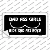 Bad Ass Girls Novelty Sticker Decal