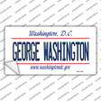 George Washington Novelty Sticker Decal