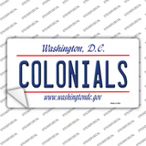 Colonials Novelty Sticker Decal