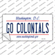 Go Colonials Novelty Sticker Decal