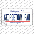 Georgetown Fan Novelty Sticker Decal