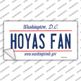 Hoyas Fan Novelty Sticker Decal