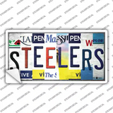 Steelers Strip Art Novelty Sticker Decal