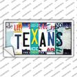 Texans Strip Art Novelty Sticker Decal