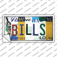 Bills Strip Art Novelty Sticker Decal