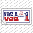 USA Still 1 Novelty Sticker Decal