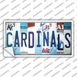 Cardinals Missouri Strip Art Novelty Sticker Decal