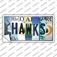 Hawks Strip Art Novelty Sticker Decal