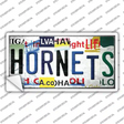 Hornets Strip Art Novelty Sticker Decal