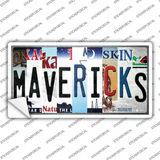 Mavericks Strip Art Novelty Sticker Decal