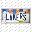 Lakers Strip Art Novelty Sticker Decal