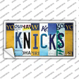 Knicks Strip Art Novelty Sticker Decal