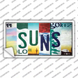 Suns Strip Art Novelty Sticker Decal
