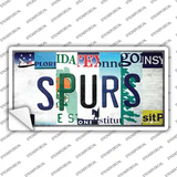 Spurs Strip Art Novelty Sticker Decal
