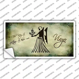 Virgo Zodiac Novelty Sticker Decal