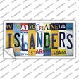 Islanders Strip Art Novelty Sticker Decal