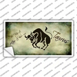 Taurus Zodiac Novelty Sticker Decal