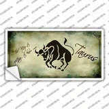 Taurus Zodiac Novelty Sticker Decal