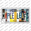 Maple Leafs Strip Art Novelty Sticker Decal