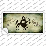 Sagittarius Zodiac Novelty Sticker Decal