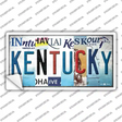 Kentucky Strip Art Novelty Sticker Decal