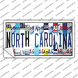 North Carolina Strip Art Novelty Sticker Decal