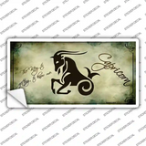 Capricorn Zodiac Novelty Sticker Decal