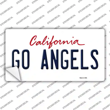 Go Angels Novelty Sticker Decal