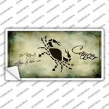 Cancer Zodiac Novelty Sticker Decal