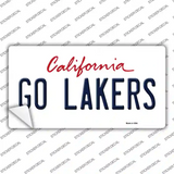 Go Lakers Novelty Sticker Decal