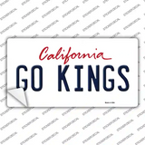 Go Kings Novelty Sticker Decal