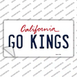 Go Kings California Novelty Sticker Decal