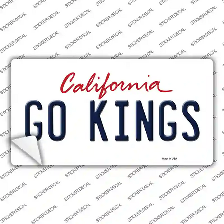 Go Kings California Novelty Sticker Decal