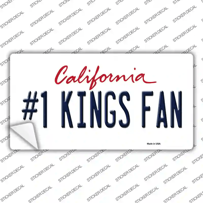 1 Kings Fan Novelty Sticker Decal