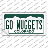 Go Nuggets Novelty Sticker Decal