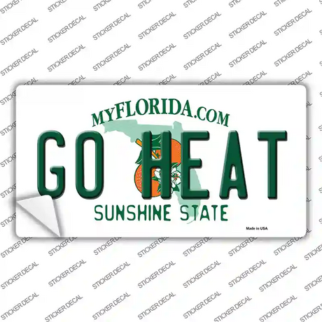 Go Heat Novelty Sticker Decal