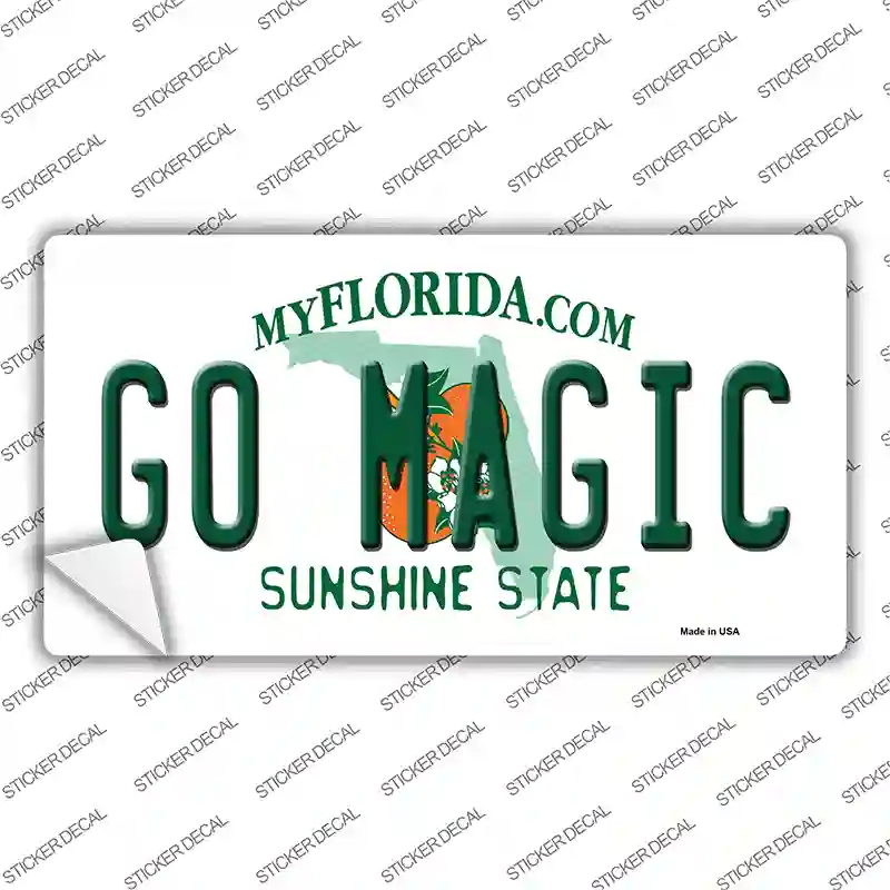 Go Magic Novelty Sticker Decal