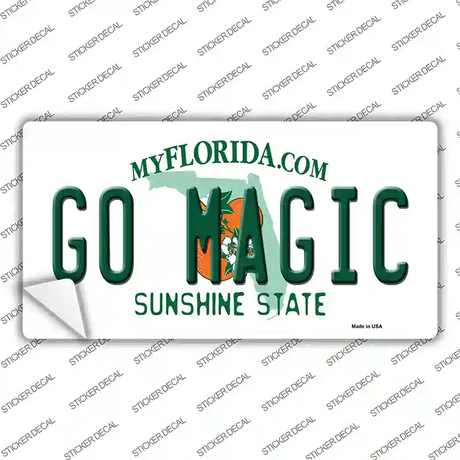 Go Magic Novelty Sticker Decal