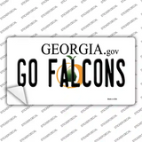 Go Falcons Novelty Sticker Decal