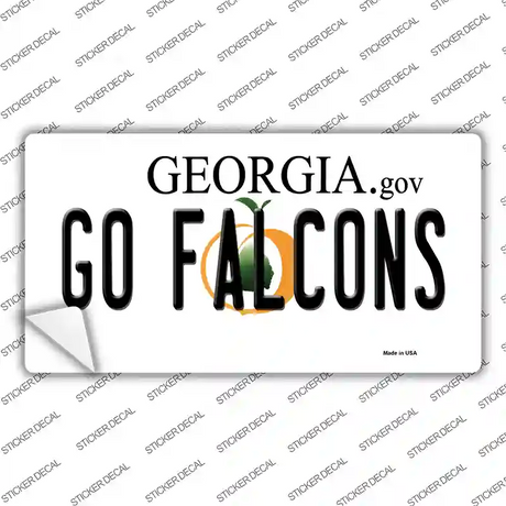 Go Falcons Novelty Sticker Decal