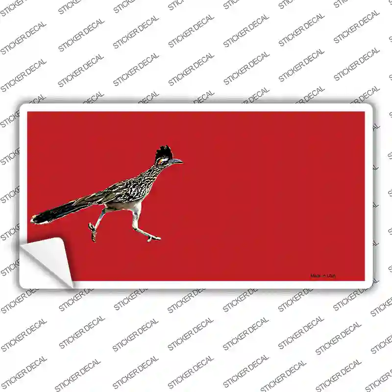 Roadrunner Offset Novelty Sticker Decal